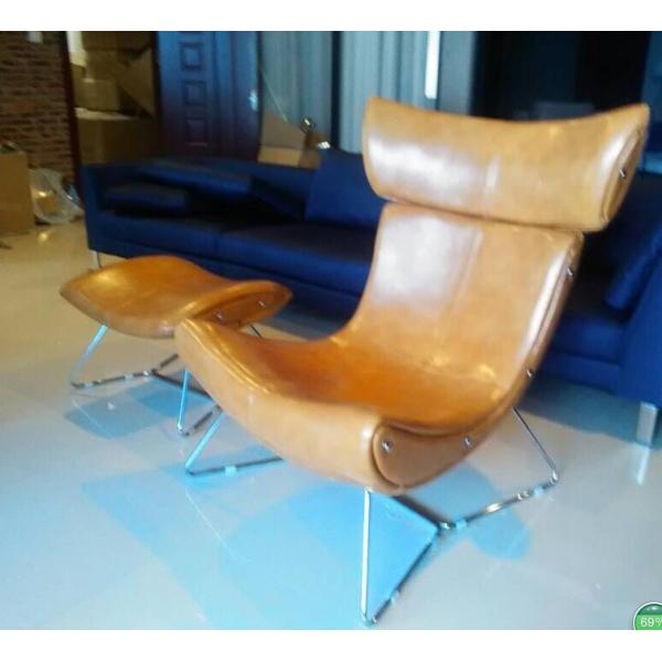 Quality Replica Imola chair with ottoman  leather imola chair with ottoman for sale