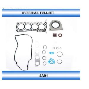 Top quality metal 4A91 MW300358 engine overhaul gasket set engine