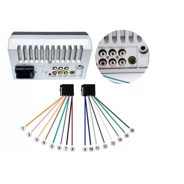 Universal Motion Activated Dashcam Navigator 7.0 Inch Ips Screen Car DVR FM DVD Player