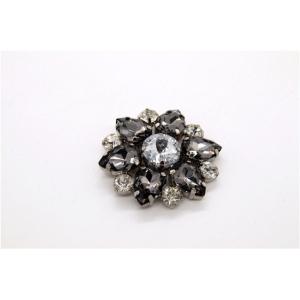 Buy cheap Fashionable Rhinestone Shoe Clips 95mm*22mm With Hanging Plating from wholesalers