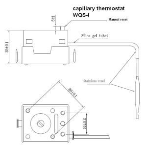 300℃ Oven Temperature Controller , 200mA Oven / Capillary Thermostat