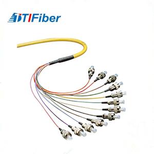 Buy cheap 0.9mm Simplex Pigtail Fibra Optical LC SC FC ST Singlemode / Multimode Jumper For Couples from wholesalers