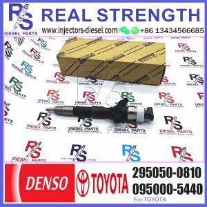China common rail injector 23670-0L110 23670-09380 23670-30420 diesel fuel injector 295050-0810 295050-0540 for Toyota 2KD-FTV on sale
