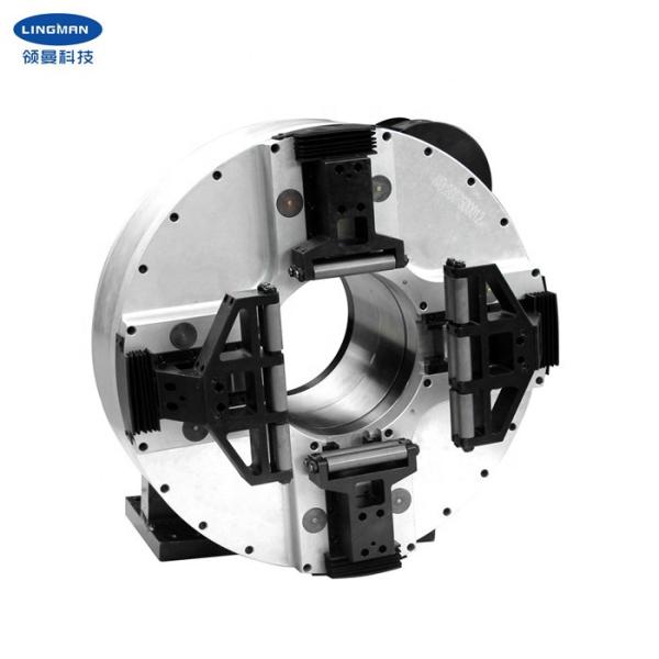Professional Automatic And Pneumatic 4 Jaw Laser Rotary Chuck For Metal Pipe