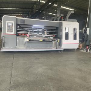 Buy cheap 1-6 Colors Corrugated Flexo Printing Machine Chrome Plating Printing Speed 100-300m/Min from wholesalers