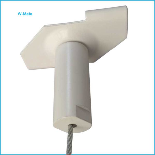 M6 Thread Steel T Bar Clip Connectors Fastening Drywall Light Holders Ceiling Accessories White Paint Lightweight Easy