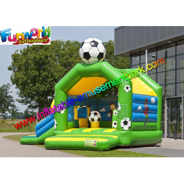 Buy cheap FIFA World Cup Inflatable Kids Bouncer Slide , Jumping Castle for Football Fan from wholesalers