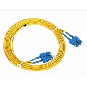 Buy cheap Duplex 9/125 Singlemode Yellow 3m 5m Fiber Patch Cables from wholesalers
