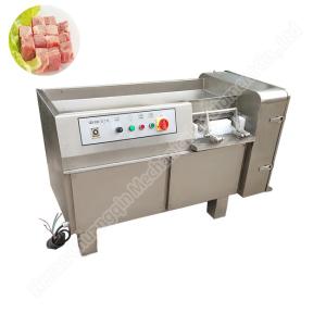 400kg/H Frozen Meat Processing Machinery Automatic Chicken Slicer Dicer Cutter