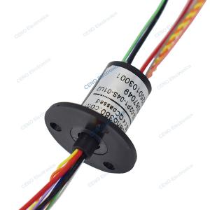 12mm External Diameter Low Temperature Slip Ring With Electric Power And USB