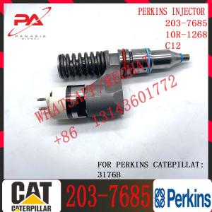 Buy cheap Diesel Motor Parts Engine Fuel Injector Excavator Accessories 203-7685 For C-A-T 16H C-10 C-12 from wholesalers