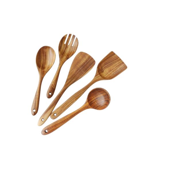 Buy cheap Stainfree Wooden Kitchen Tools Set Toxinproof , NonBPA Wooden Cooking Set from wholesalers
