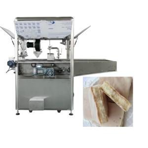 Buy cheap 900mm Food Grade 304SS Chocolate Enrobing Machine Three Temperature Zone from wholesalers