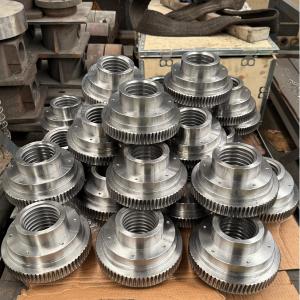 Buy cheap Custom Made Gear Hobbing Worm Shaft and Worm Gear for Power Transmission from wholesalers