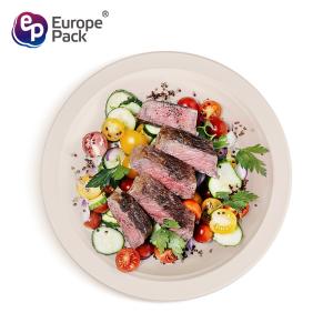 Buy cheap Wholesale high quality biodegradable corn starch 9 inch plastic plate for food from wholesalers