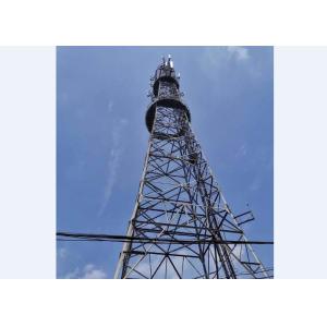 China Galvanized Triangular Antenna Lattice Communication Towers on sale