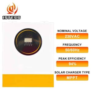 Buy cheap 48V 8.5kw Off Grid Hybrid Solar Inverter Single Phase Pure Sine Wave MPPT Solar Inverter with RS485 Communication from wholesalers