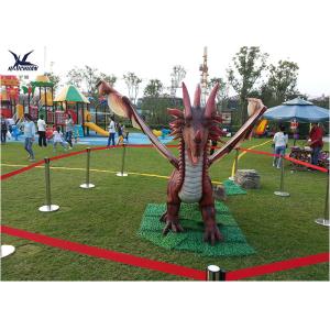 Amusement Equipment Dinosaur Lawn Statue Facility Lawn Artificial Dragon Statues