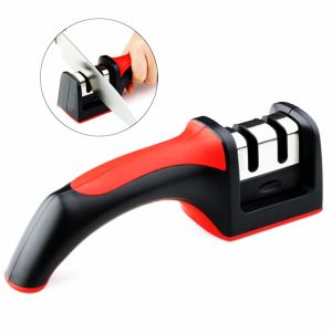 Buy cheap Home Use 2 Stages Handed Metal Kitchen Utensils Knife Sharpener First Use from wholesalers