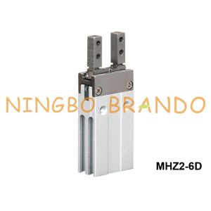 Buy cheap Small Air Pneumatic Parallel Gripper 2 Finger SMC Type MHZ2-6D from wholesalers