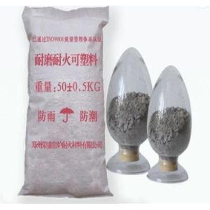 Buy cheap Abrasion Resistant High Alumina Refractory Plastic Castable from wholesalers