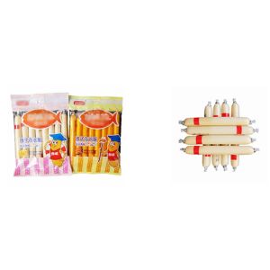 Continuous Pillow Sealing Machine 2.5KW Flow Packing Machine Sausage