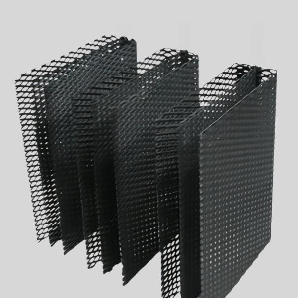 Quality 0.051mm - 0.254mm Expanded Mesh Mixed Metal Oxide Electrode for sale