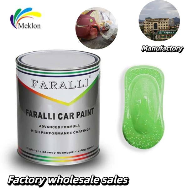 Quality Waterproof Car Green Pearl Paint Anti UV Stable 1K Basecoat For Auto Body for sale