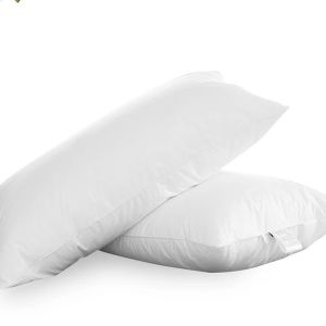 Buy cheap White Hotel Quality Feather Pillows Customized With Woven Technics from wholesalers