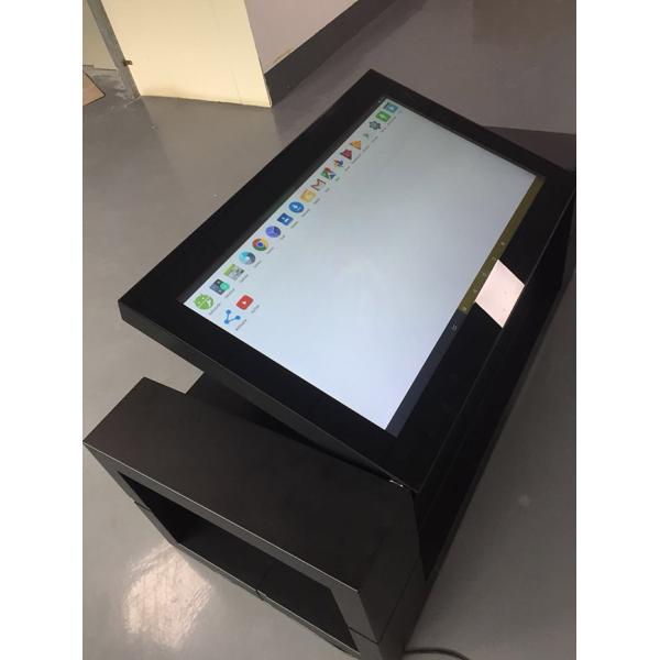 Hottest 43" Indoor Interactive Smart Touch Screen Coffee Table for Restaurant Lifting Touch Table