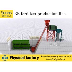 Buy cheap Fully Automatic BB Fertilizer Production Line with Customized Capacity 1-50 T/H and High Working Efficiency from wholesalers