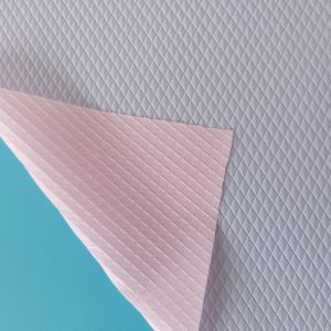 Buy cheap Pink Diaper PE Film Prismatic Pattern Sanitary Napkin Backsheet from wholesalers