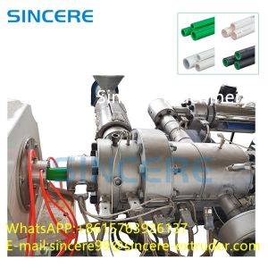 PPR PP MPP Multilayer Plastic Pipe Extrusion Line High Speed Full Automatic