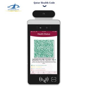 Buy cheap HFSecurity RA08T Wireless Optional 4g Adjustable detecting distance Face Temperature Detection And Recognition Device from wholesalers