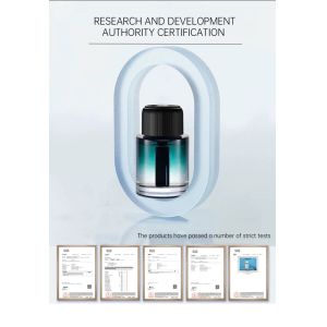 China 150ml Quiet Black Car Aromatherapy Machine With Essential Oil Compatibility on sale