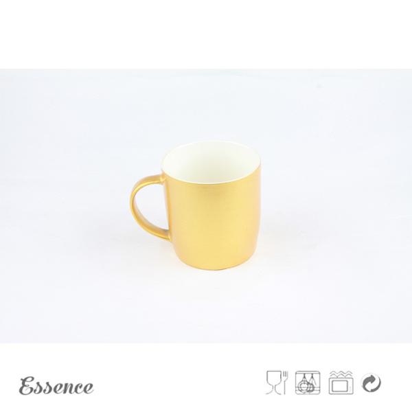 Buy cheap Ceramic New Bone China Mugs 12 Oz Coated Fluorescent Colors 350ml from wholesalers