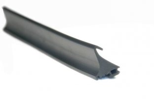 Quality Aluminium automotive co-extruded EPDM solid Extruded Rubber Seal for sale