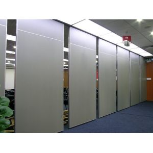 Moving Operable Partition Wall With Suspended Track System For Interior Office
