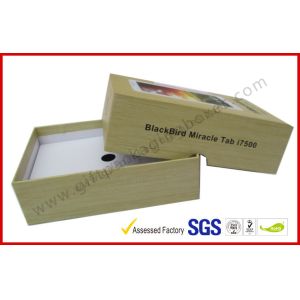Custom Lid and Base Electronics Packaging Rectangle for Packing Ipad / Iphone