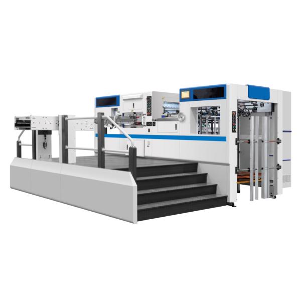 Quality Automatic Die Cutting And Creasing Machine With Auto Stripping Device for sale