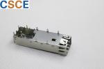 Buy cheap Customized 1 * 1 SFP Cage Assembly , Single Fiber SFP Module ROHS Certification from wholesalers