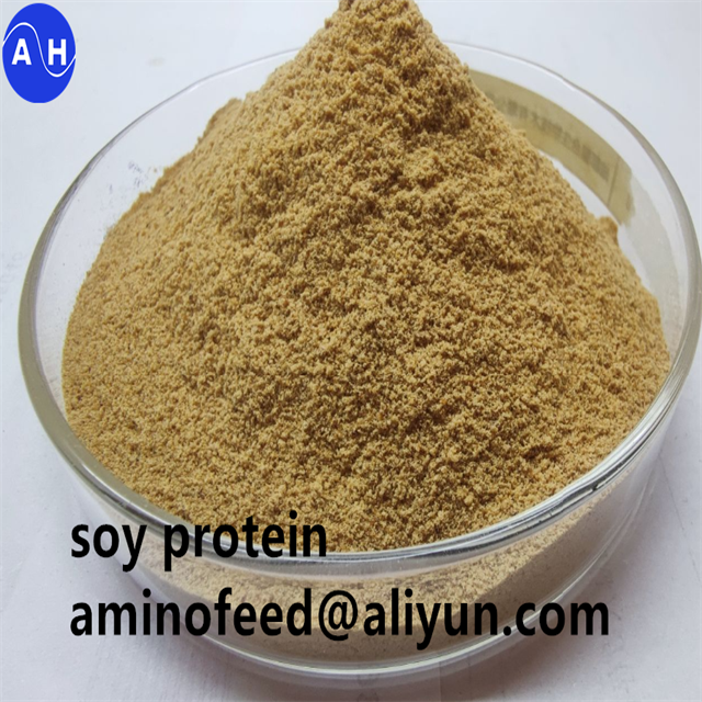 China The Raw Material Enzyme Fermentation Soybean Meal Protein Hydrolysate With High Crude Protein For Making Pelletized Protein Feed on sale