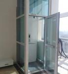Buy cheap 400KG Glass Hydraulic Elevator 6m 0.4m/s Outdoor Elevator For Wheelchair from wholesalers