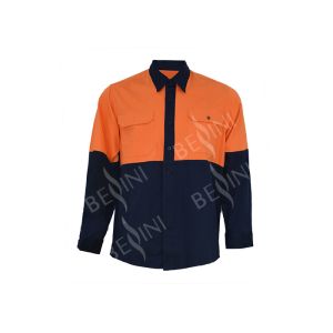 Buy cheap Unisex Breathable Uniform Custom Work Shirts With Chest Pockets Fashion Design from wholesalers