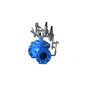 Hydraulically Operated Surge Anticipating Control Valve With Diaphragm Actuated