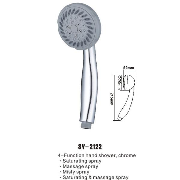 Buy cheap 4-Functions Hand Shower from wholesalers