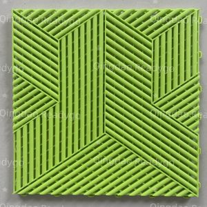 Samples free new Patented 3d cubic garage floor tiles interlocking floor mat for