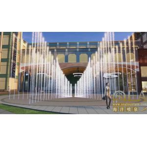 Buy cheap Custom Made Floor Fountains With Beautiful Video Stainless from wholesalers