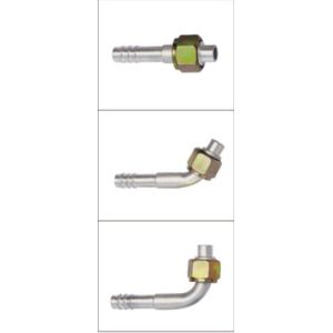 Buy cheap #6 #8 #10 #12 Flexible Al outer screw jonit with Al jacket (Male O-Ring)/ auto air conditioning hose fitting from wholesalers