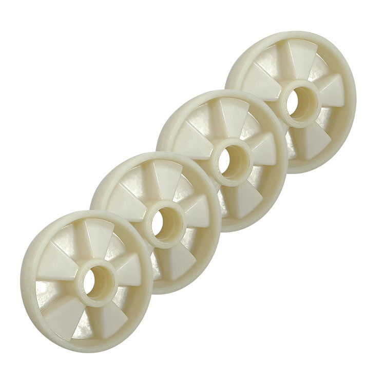 Buy cheap 160x50mm Solid Nylon Wheels , 350kg Loading Hand Pallet Truck Wheels from wholesalers